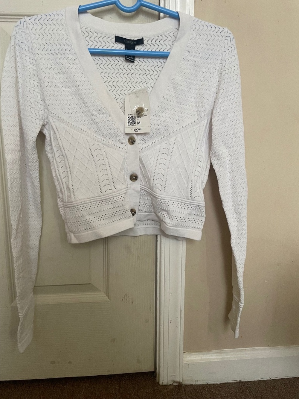 Cropped cardigan